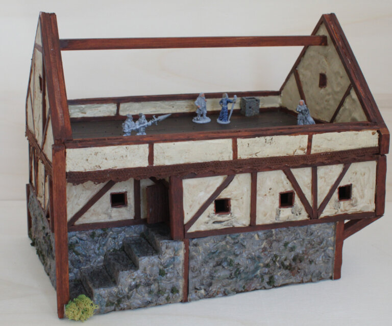 Dachgeschoß mit Miniaturen